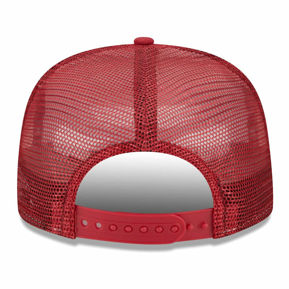 Arizona Cardinals New Era Banger 9FIFTY Trucker Snapback Hat White/Cardinal