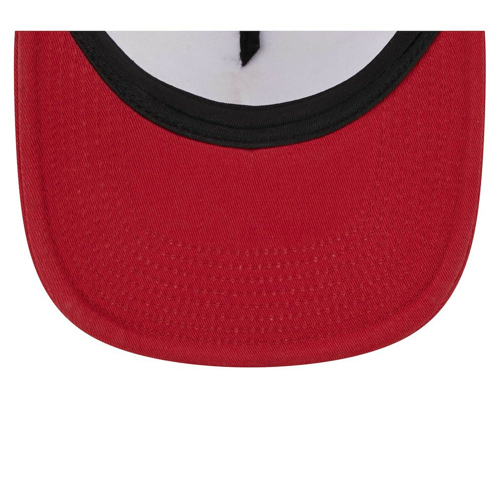 Arizona Cardinals New Era Banger 9FIFTY Trucker Snapback Hat White/Cardinal