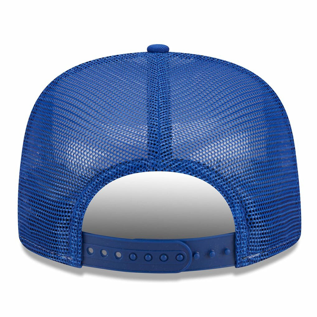 New York Giants New Era Banger 9FIFTY Trucker Snapback Hat White/Royal