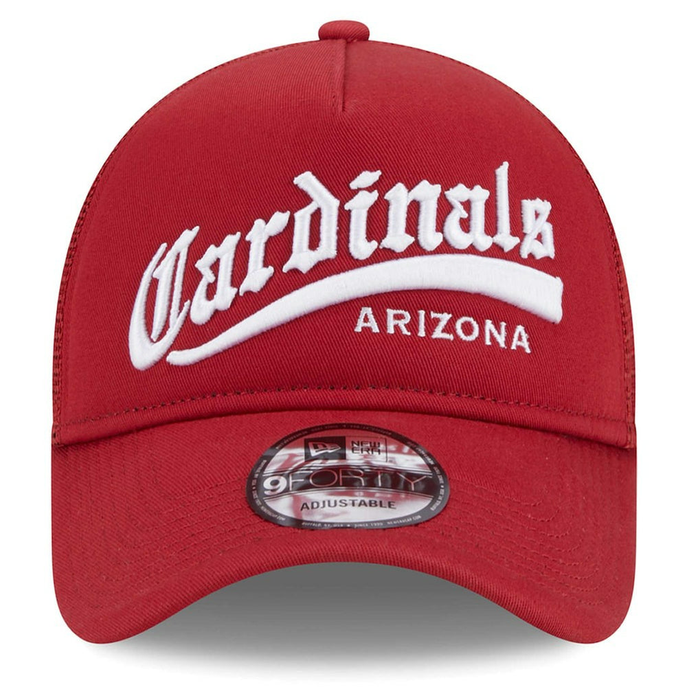 Arizona Cardinals New Era Caliber Trucker 9FORTY Adjustable Hat Cardinal