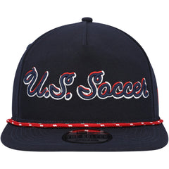 USMNT New Era Script Golfer Adjustable Hat Navy - New Era sale