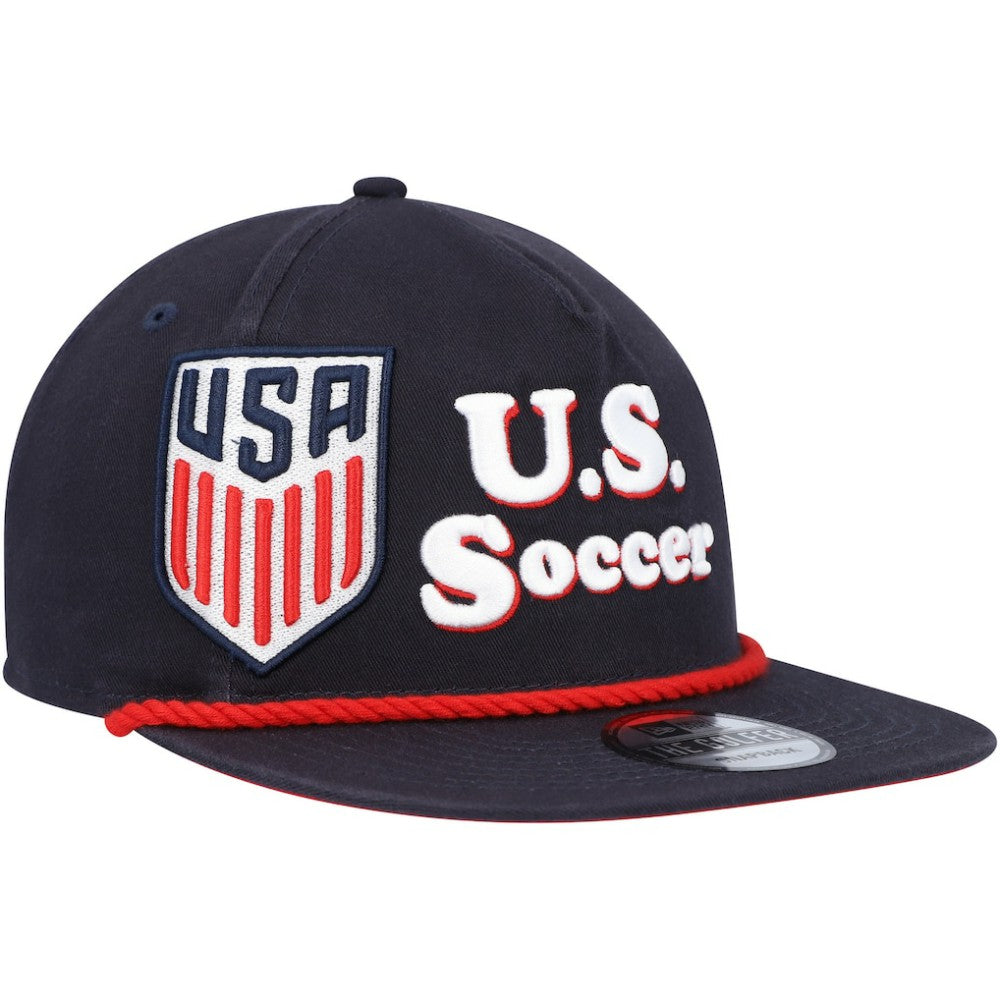 USMNT New Era Heritage The Golfer Snapback Hat Navy - New Era outlet