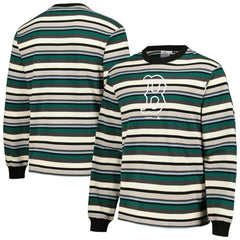 Boston Red Sox PLEASURES Ballpark Long Sleeve T-Shirt - Cream/Green - MLB Online