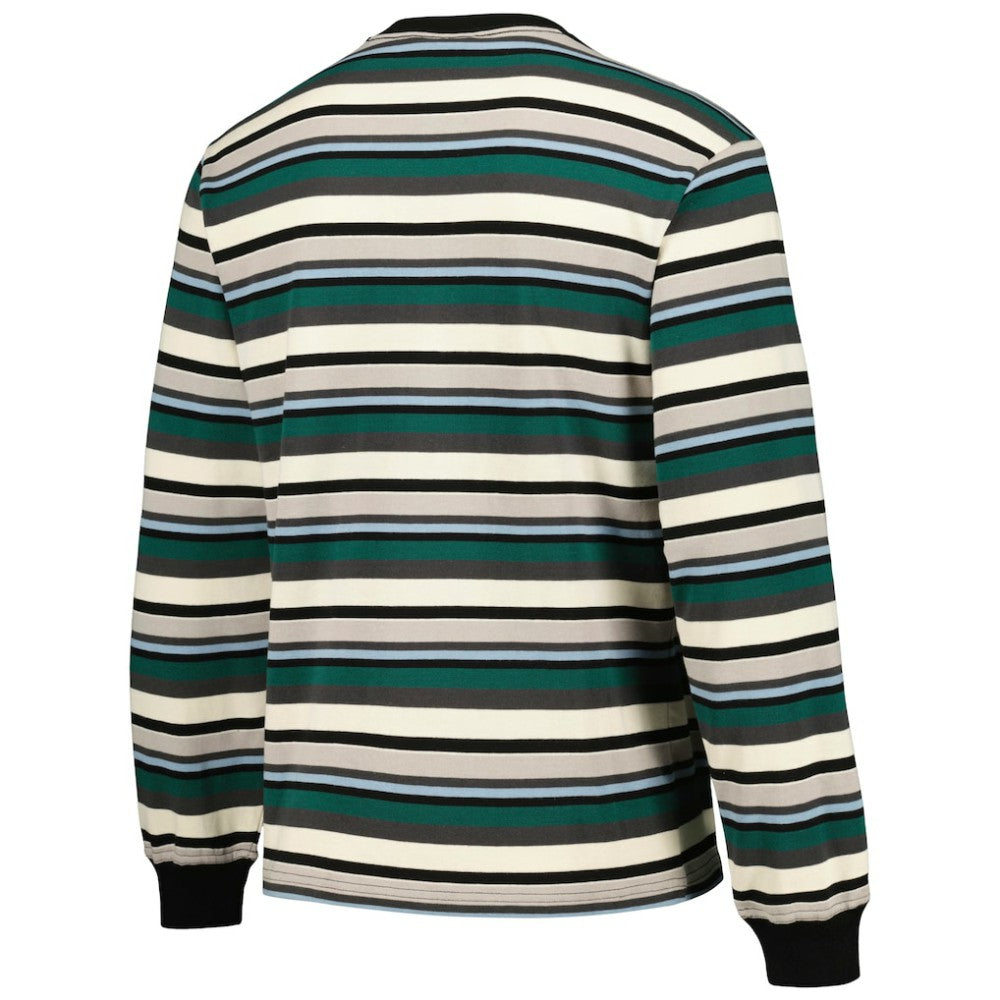 Chicago White Sox PLEASURES Ballpark Long Sleeve T-Shirt - Cream/Green - MLB Discount
