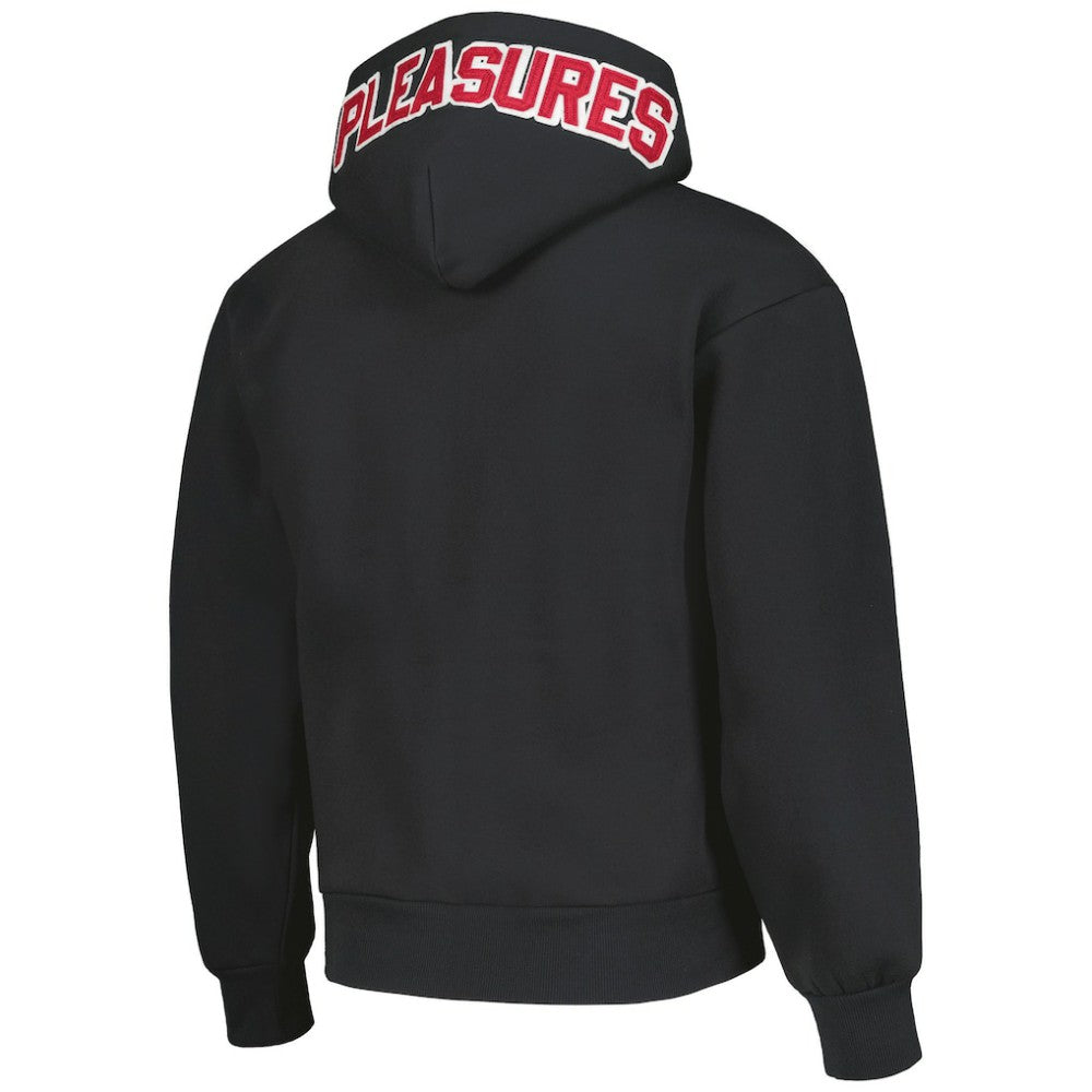 Chicago Cubs PLEASURES Opening Day Full-Zip Hoodie - Black - MLB Sale