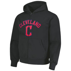 Cleveland Guardians PLEASURES Opening Day Full-Zip Hoodie - Black - MLB Discount