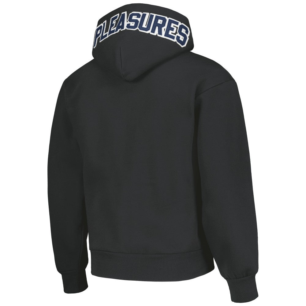 Milwaukee Brewers PLEASURES Opening Day Full-Zip Hoodie - Black - MLB Discount