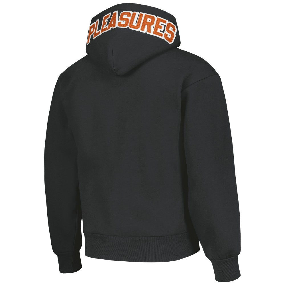 New York Mets PLEASURES Opening Day Full-Zip Hoodie - Black - MLB Discount