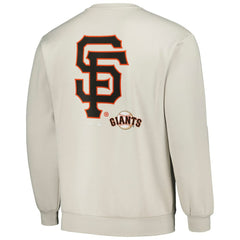 San Francisco Giants PLEASURES Ballpark Pullover Sweatshirt - Gray - MLB on Sale