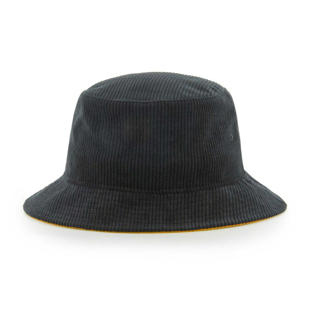 47 brand Pittsburgh Steelers '47 Thick Cord Bucket Hat Black