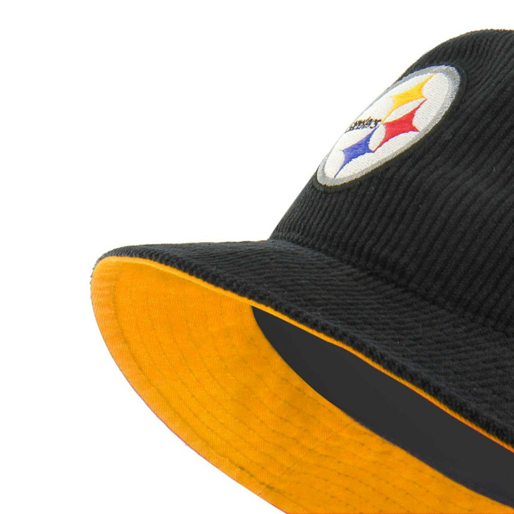 47 brand Pittsburgh Steelers '47 Thick Cord Bucket Hat Black