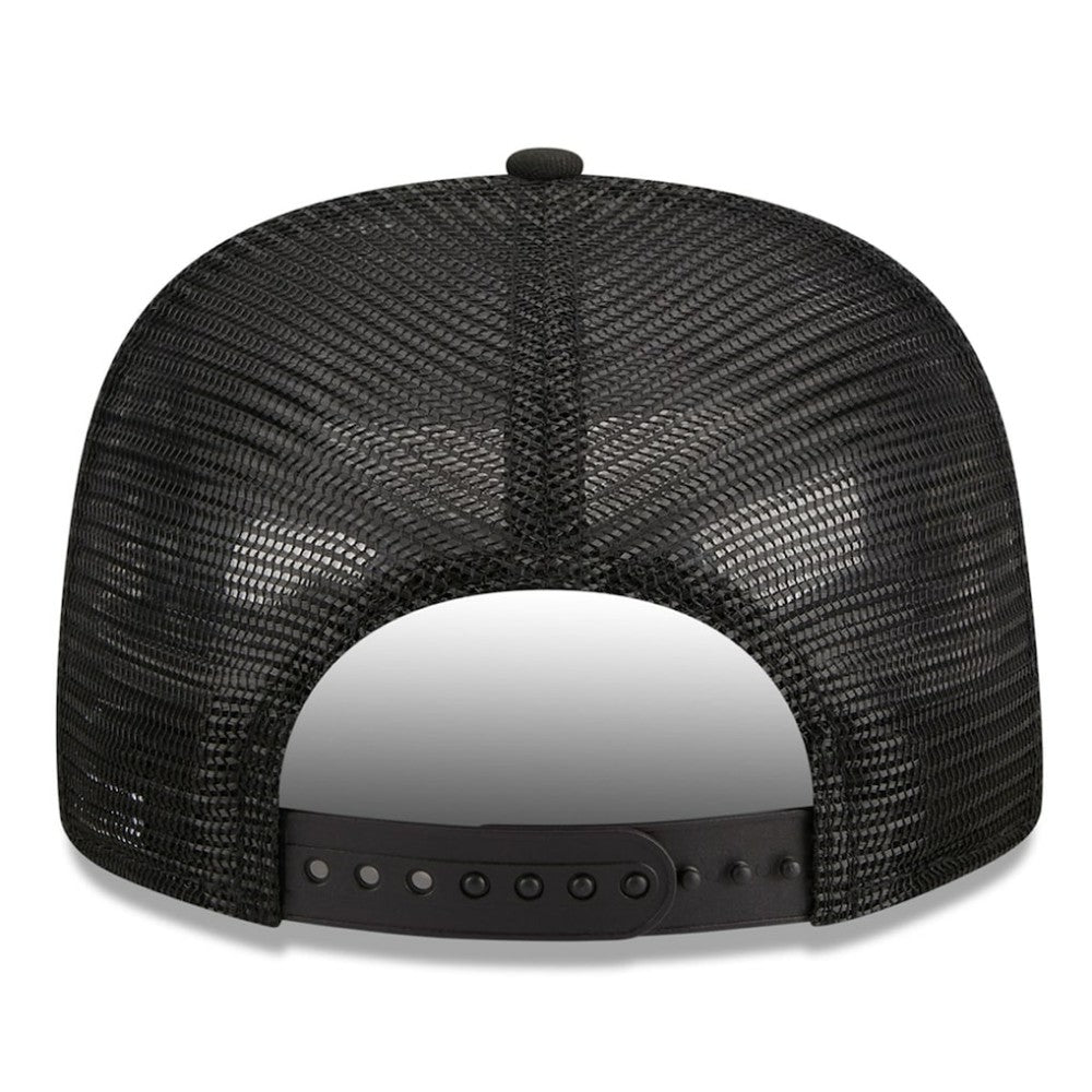 New York Yankees New Era  Street Team A-Frame Trucker 9FIFTY Snapback Hat - Black - New Era Lifestyle