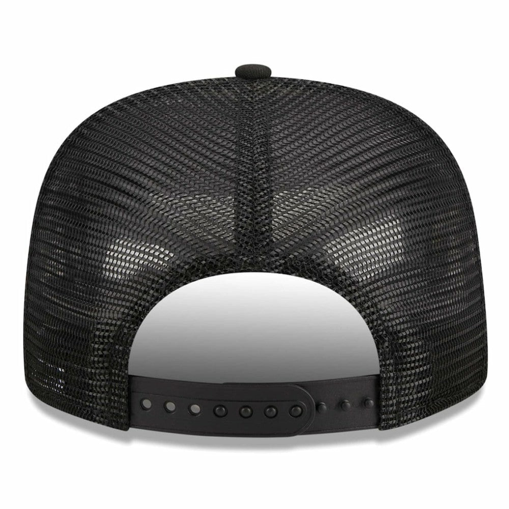 Pittsburgh Pirates New Era  Street Team A-Frame Trucker 9FIFTY Snapback Hat - Black - New Era Lifestyle