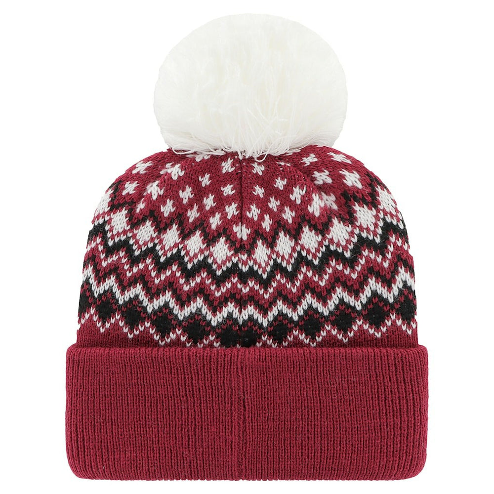 47 brand Arizona Cardinals '47 Women's Elsa Cuffed Knit Hat with Pom Cardinal