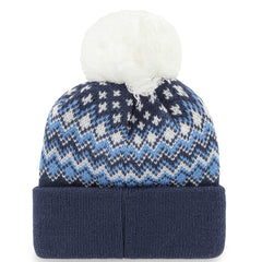 47 brand Tennessee Titans '47 Women's Elsa Cuffed Knit Hat with Pom Navy