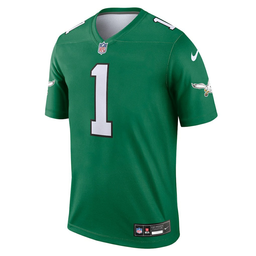 Nike Jalen Hurts Philadelphia Eagles Legend Player Performance Top Kelly Green