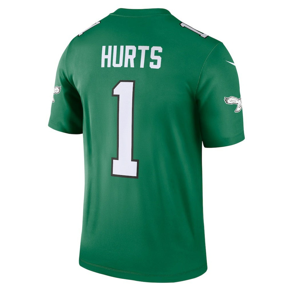 Nike Jalen Hurts Philadelphia Eagles Legend Player Performance Top Kelly Green