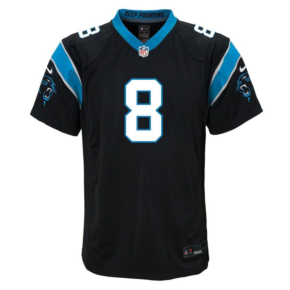 Nike Jaycee Horn Carolina Panthers Youth Game Jersey Black
