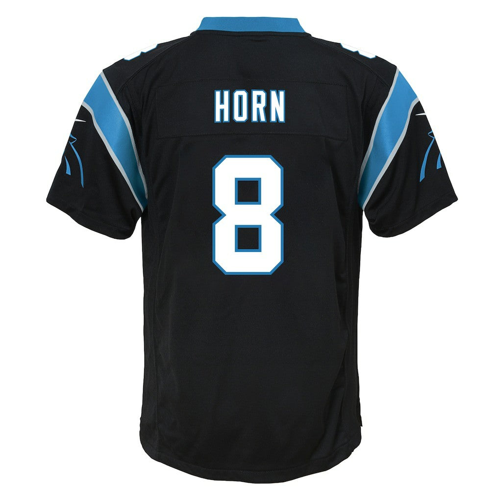 Nike Jaycee Horn Carolina Panthers Youth Game Jersey Black