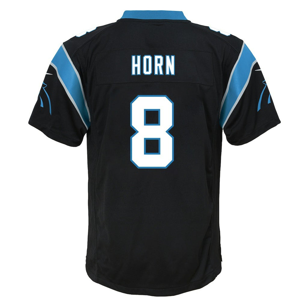 Nike Jaycee Horn Carolina Panthers Youth Game Jersey Black