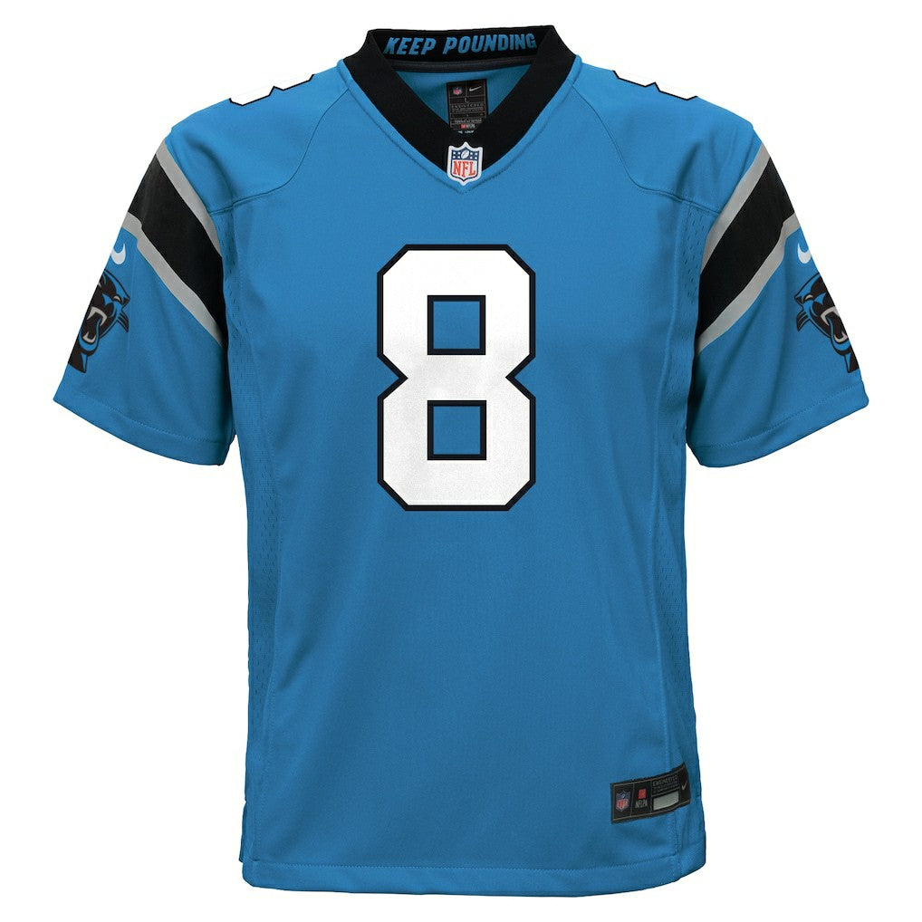 Nike Jaycee Horn Carolina Panthers Youth Game Jersey Blue
