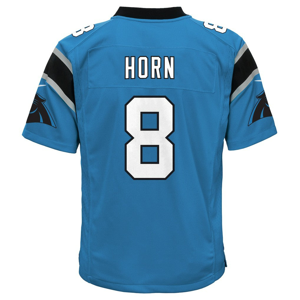 Nike Jaycee Horn Carolina Panthers Youth Game Jersey Blue