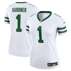 Nike Ahmad Sauce Gardner New York Jets Women's Legend Player Performance Top Legacy White