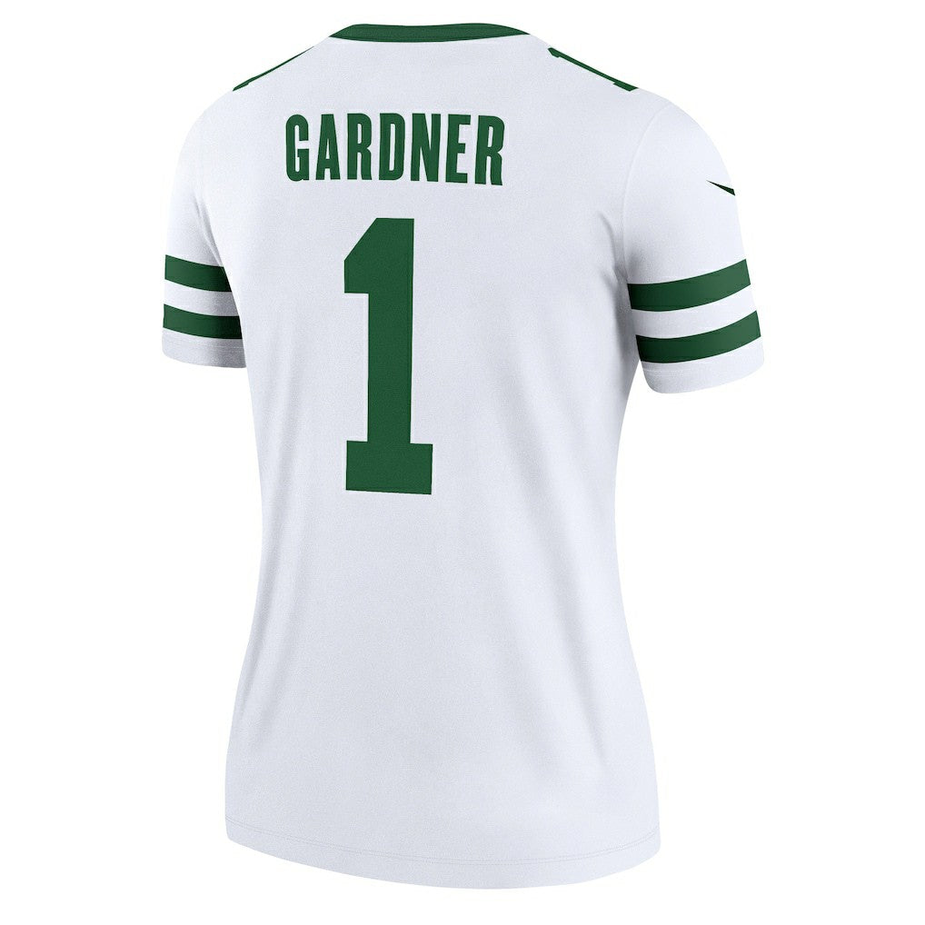 Nike Ahmad Sauce Gardner New York Jets Women's Legend Player Performance Top Legacy White