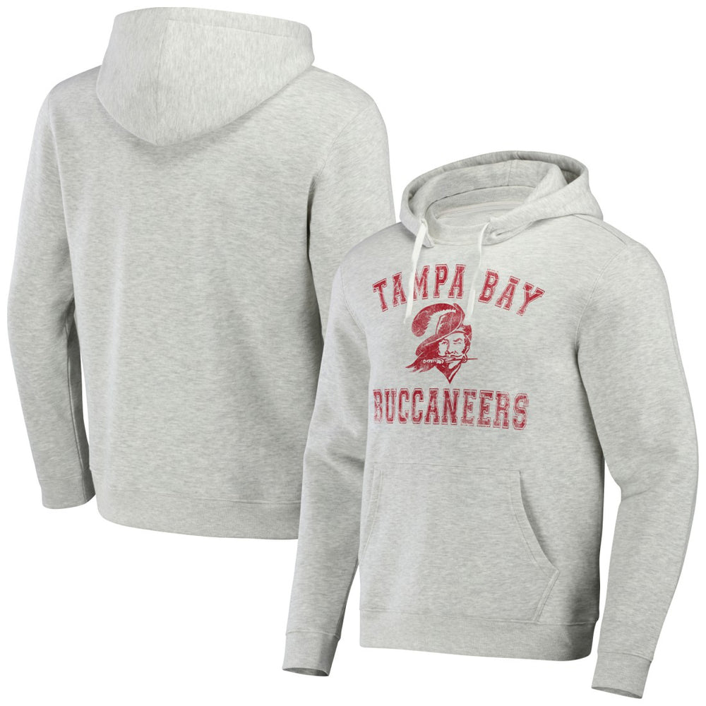 Fanatics Tampa Bay Buccaneers NFL x Darius Rucker Collection Coaches Pullover Hoodie Heather Gray