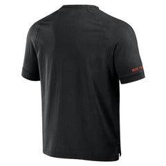Fanatics Cincinnati Bengals NFL x Darius Rucker Collection Washed Raglan Henley T-Shirt Black