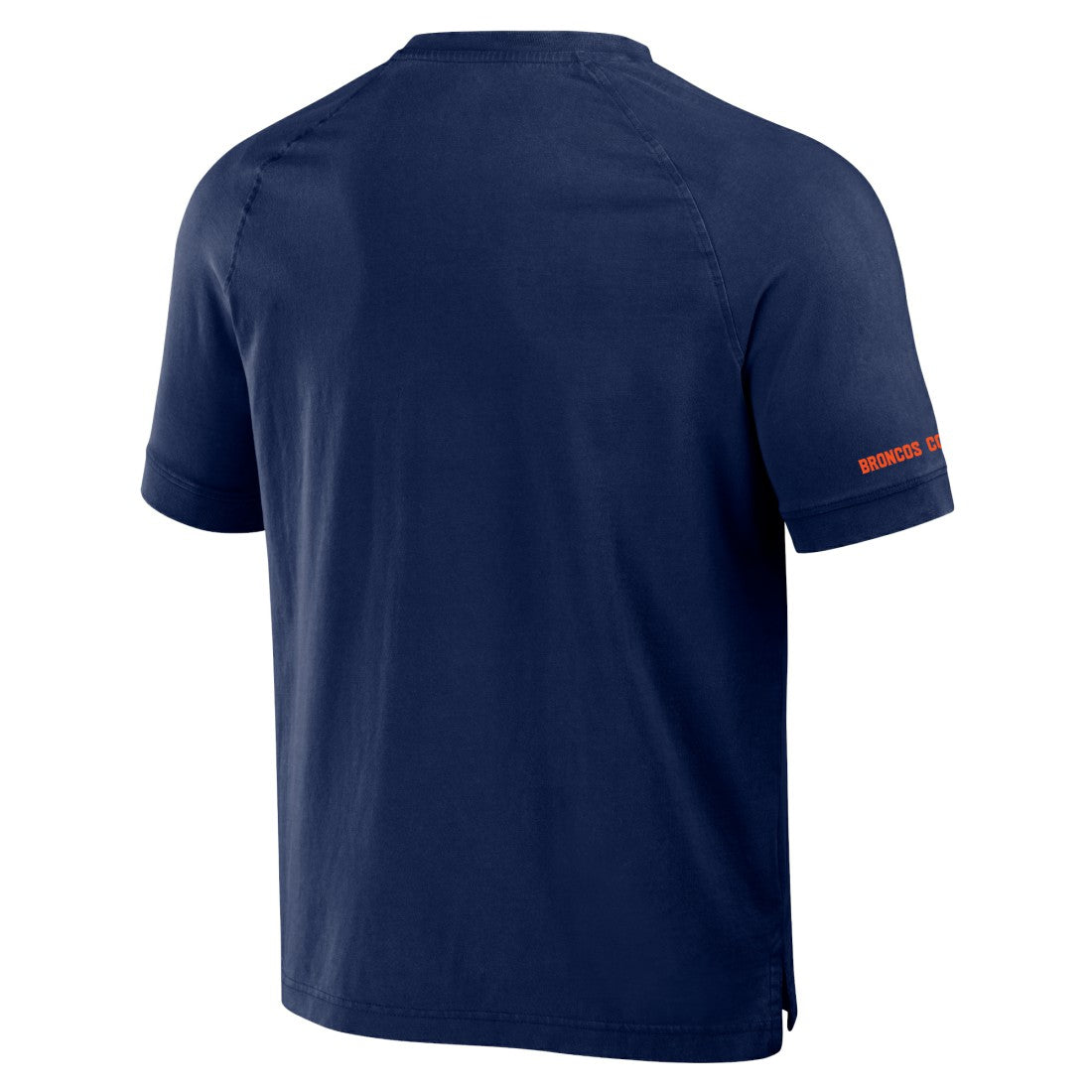 Fanatics Denver Broncos NFL x Darius Rucker Collection Washed Raglan Henley T-Shirt Navy