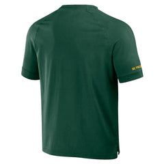 Fanatics Green Bay Packers NFL x Darius Rucker Collection Washed Raglan Henley T-Shirt Green