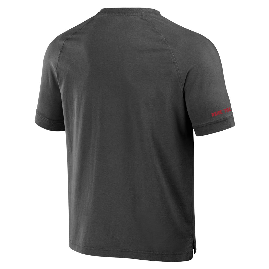 Fanatics Tampa Bay Buccaneers NFL x Darius Rucker Collection Washed Raglan Henley T-Shirt Pewter