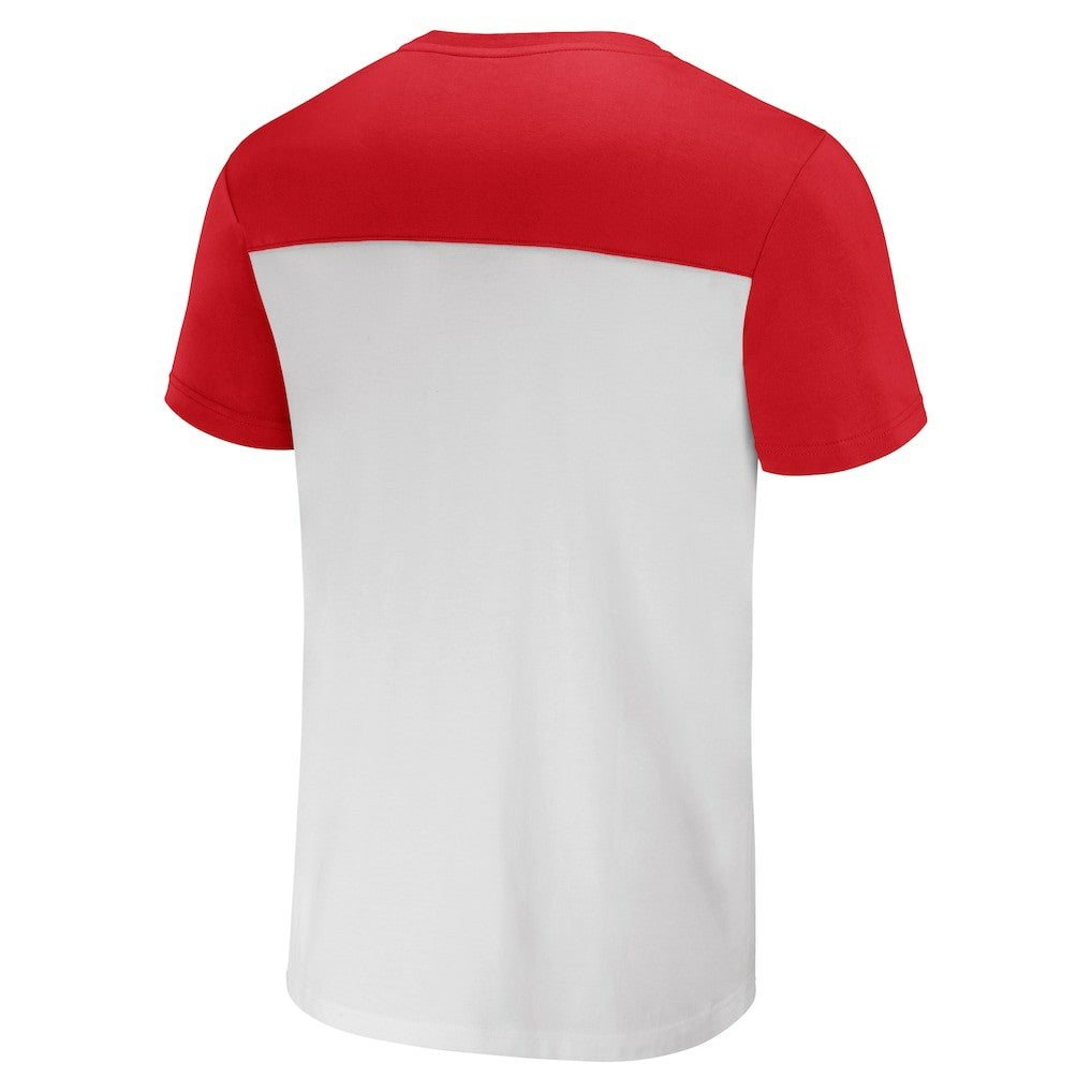 Fanatics Kansas City Chiefs NFL x Darius Rucker Collection Colorblocked T-Shirt Cream