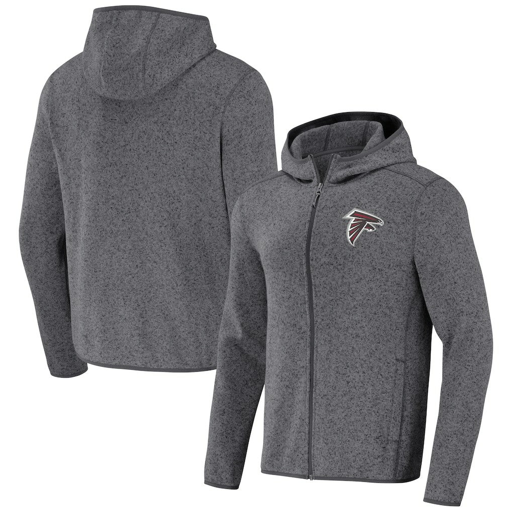Fanatics Atlanta Falcons NFL x Darius Rucker Collection Fleece Pullover Hoodie Gray
