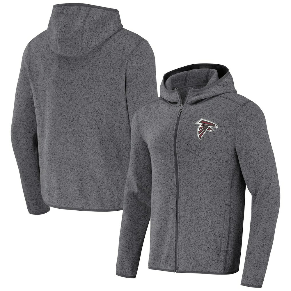 Fanatics Atlanta Falcons NFL x Darius Rucker Collection Fleece Pullover Hoodie Gray