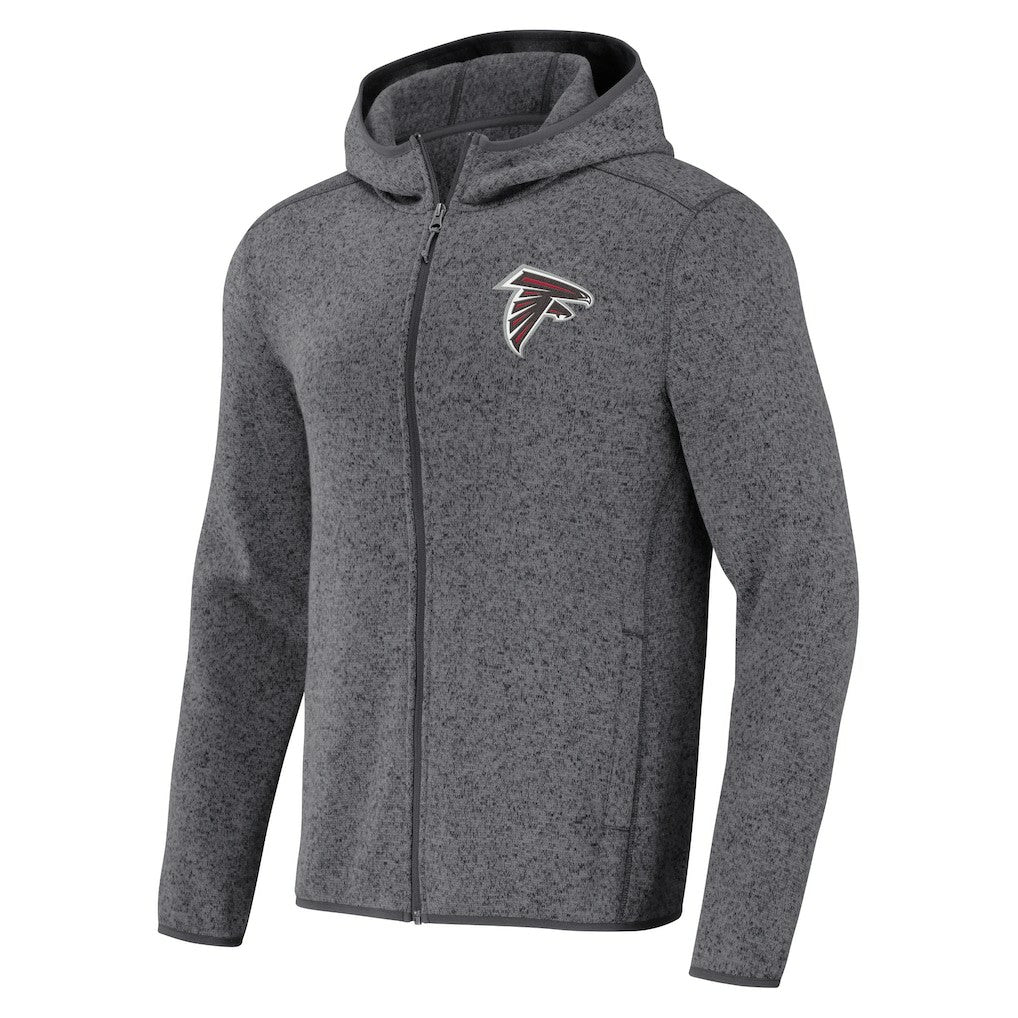 Fanatics Atlanta Falcons NFL x Darius Rucker Collection Fleece Pullover Hoodie Gray