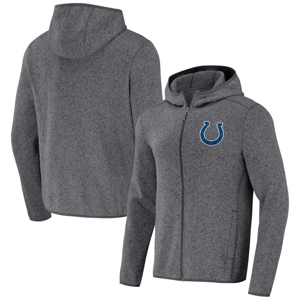 Fanatics Indianapolis Colts NFL x Darius Rucker Collection Fleece Pullover Hoodie Gray