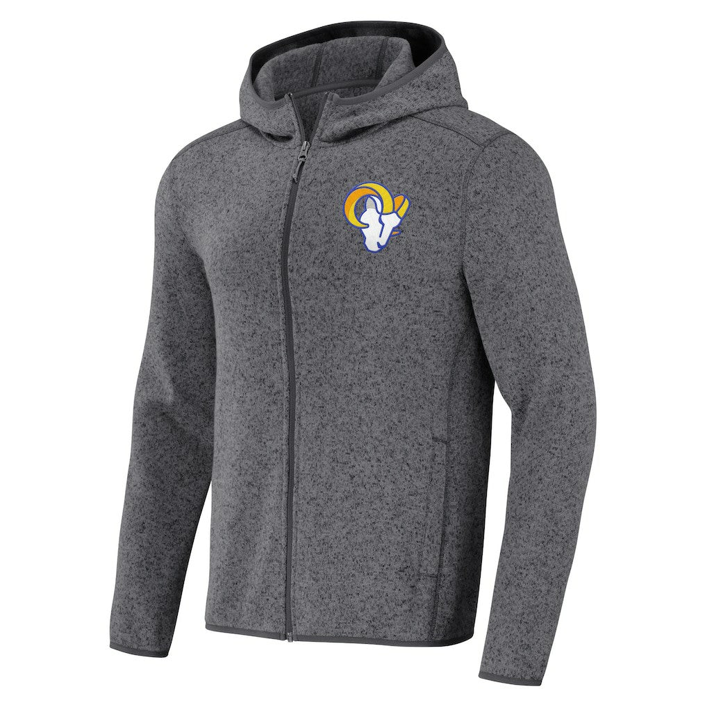 Fanatics Los Angeles Rams NFL x Darius Rucker Collection Fleece Pullover Hoodie Gray