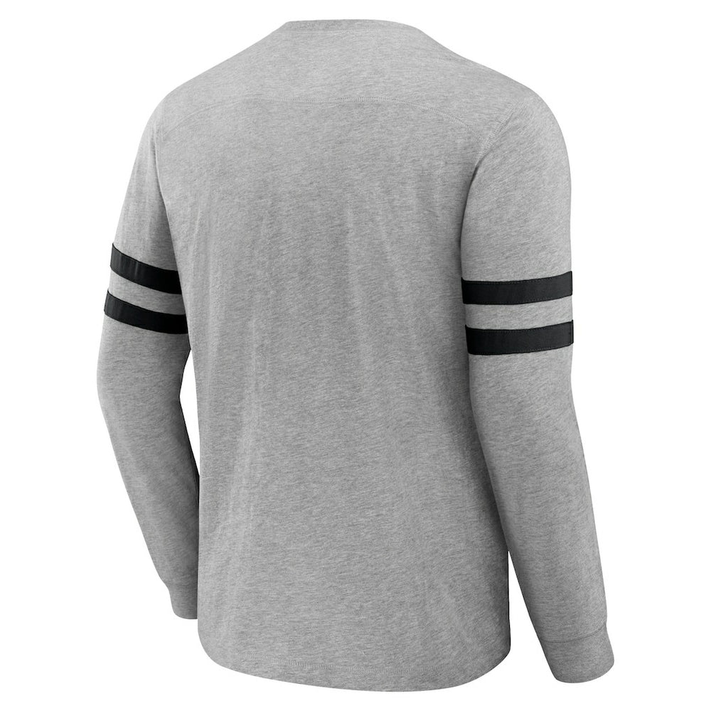 Fanatics New Orleans Saints NFL x Darius Rucker Collection Henley Long Sleeve T-Shirt Heather Gray