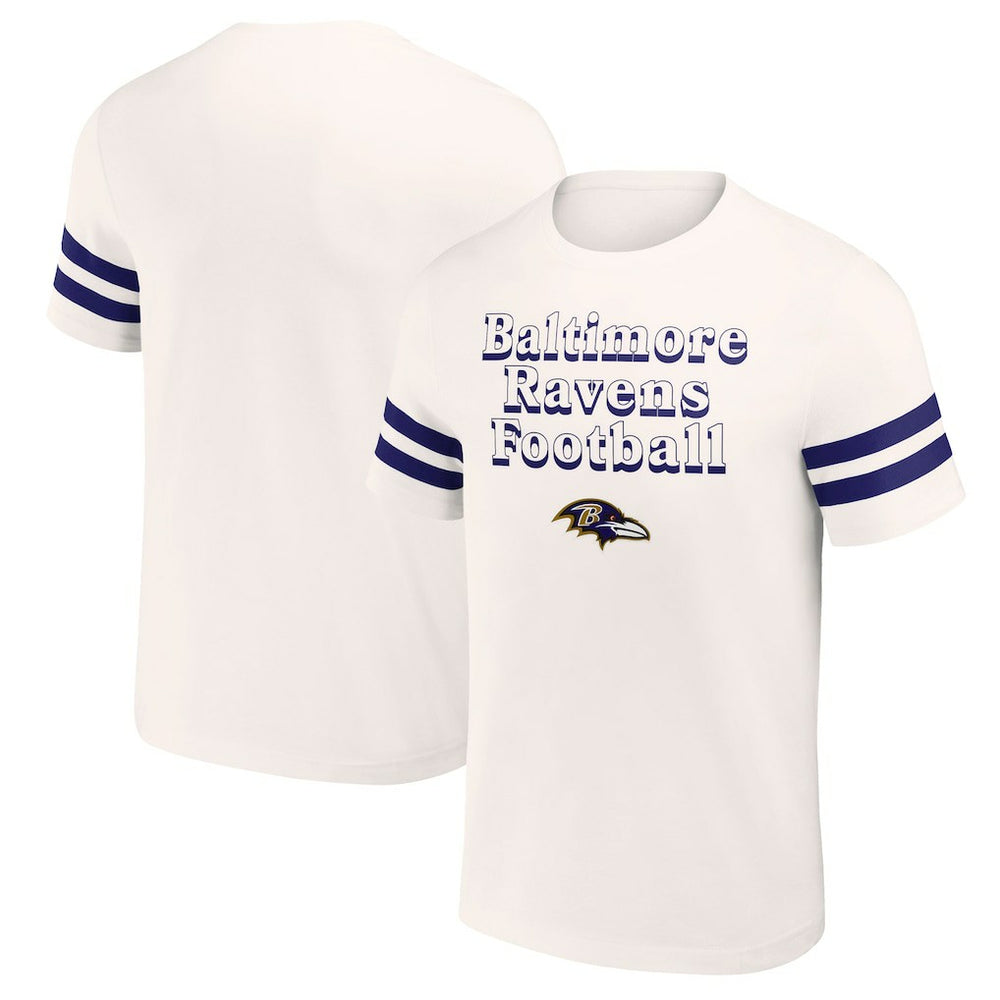 Fanatics Baltimore Ravens NFL x Darius Rucker Collection Vintage T-Shirt Cream