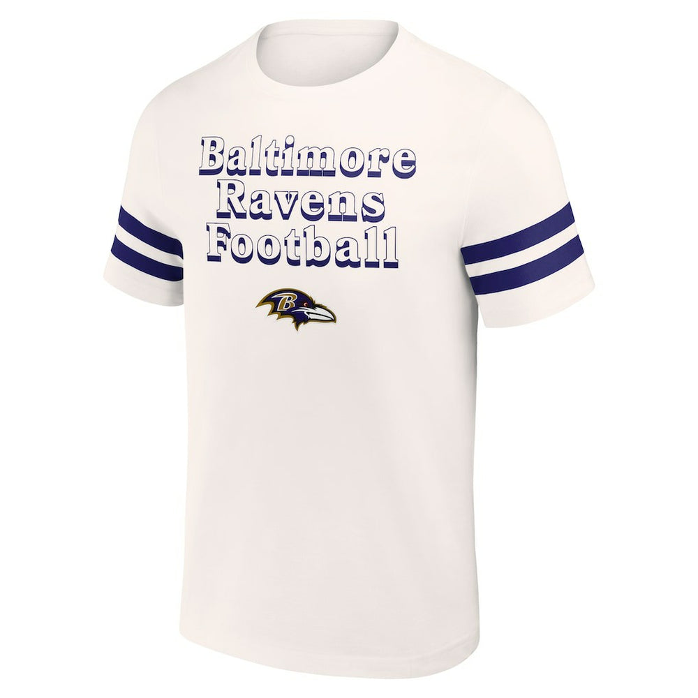 Fanatics Baltimore Ravens NFL x Darius Rucker Collection Vintage T-Shirt Cream