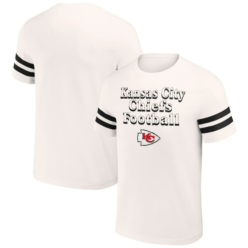 Fanatics Kansas City Chiefs NFL x Darius Rucker Collection Vintage T-Shirt Cream