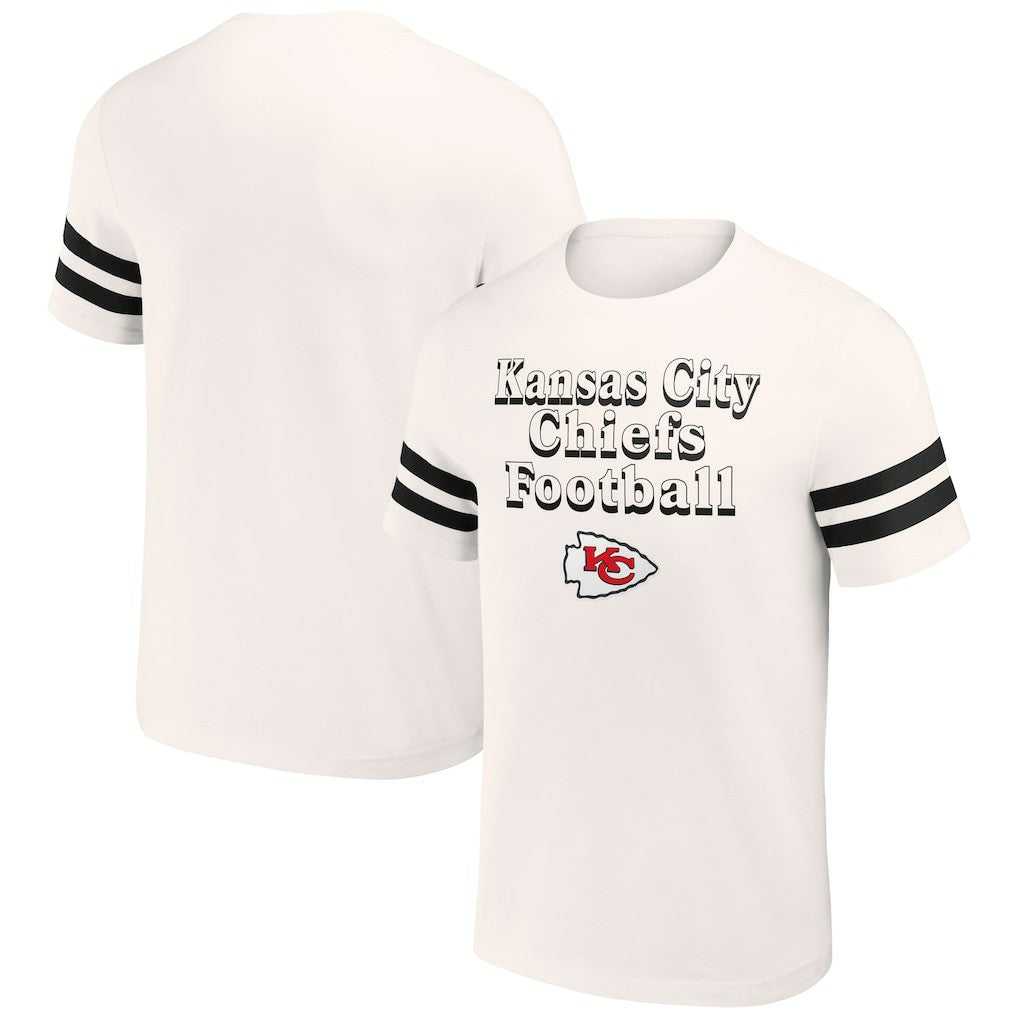 Fanatics Kansas City Chiefs NFL x Darius Rucker Collection Vintage T-Shirt Cream