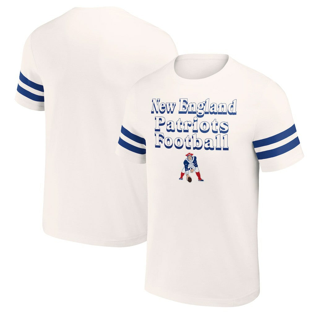 Fanatics New England Patriots NFL x Darius Rucker Collection Vintage T-Shirt Cream
