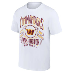 Fanatics Washington Commanders NFL x Darius Rucker Collection Vintage Football T-Shirt White