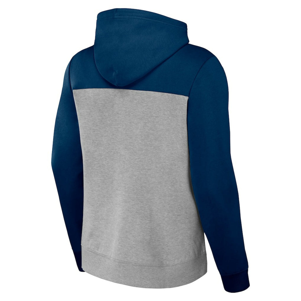 Fanatics Chicago Bears NFL x Darius Rucker Collection Color Blocked Pullover Hoodie Heather Gray