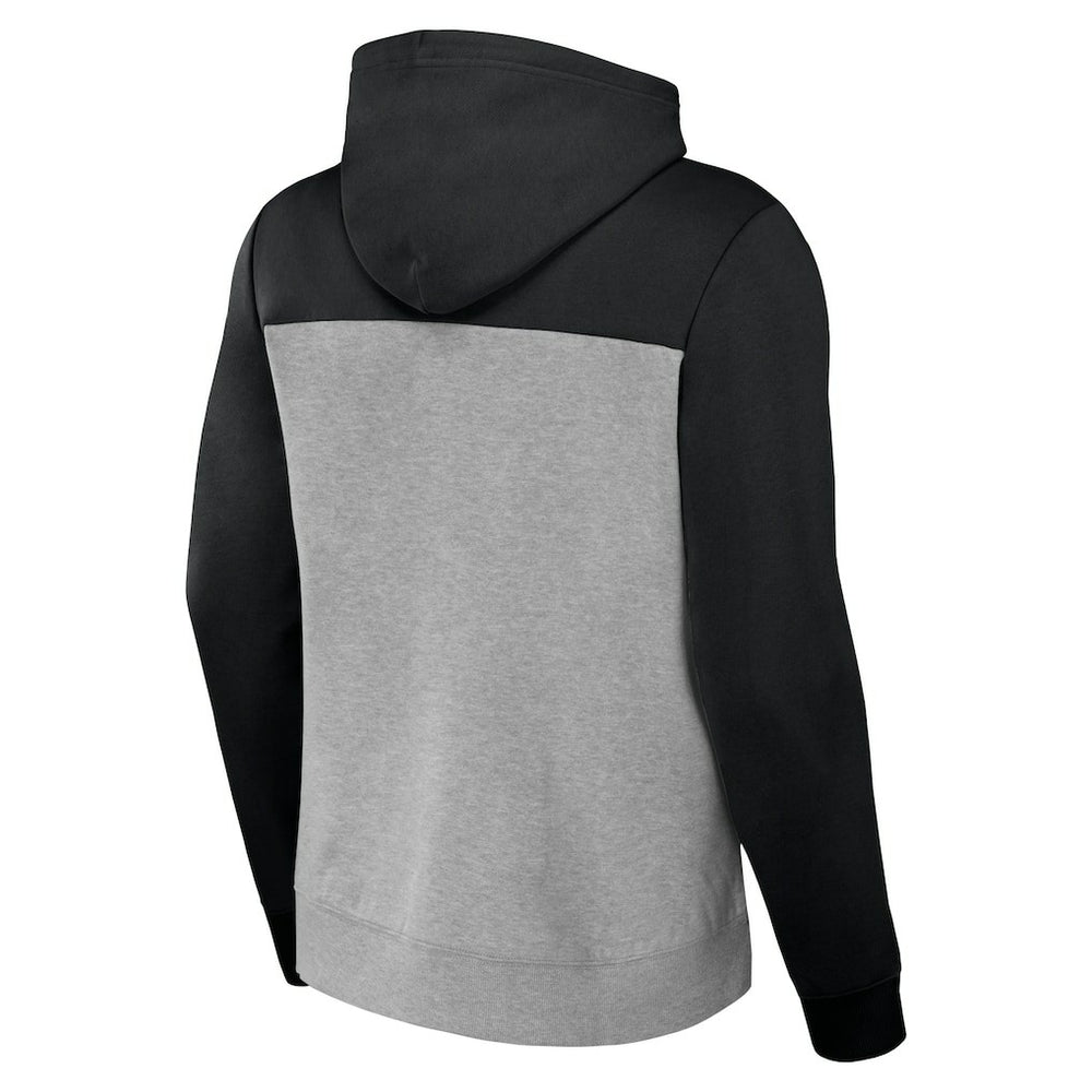 Fanatics New Orleans Saints NFL x Darius Rucker Collection Color Blocked Pullover Hoodie Heather Gray