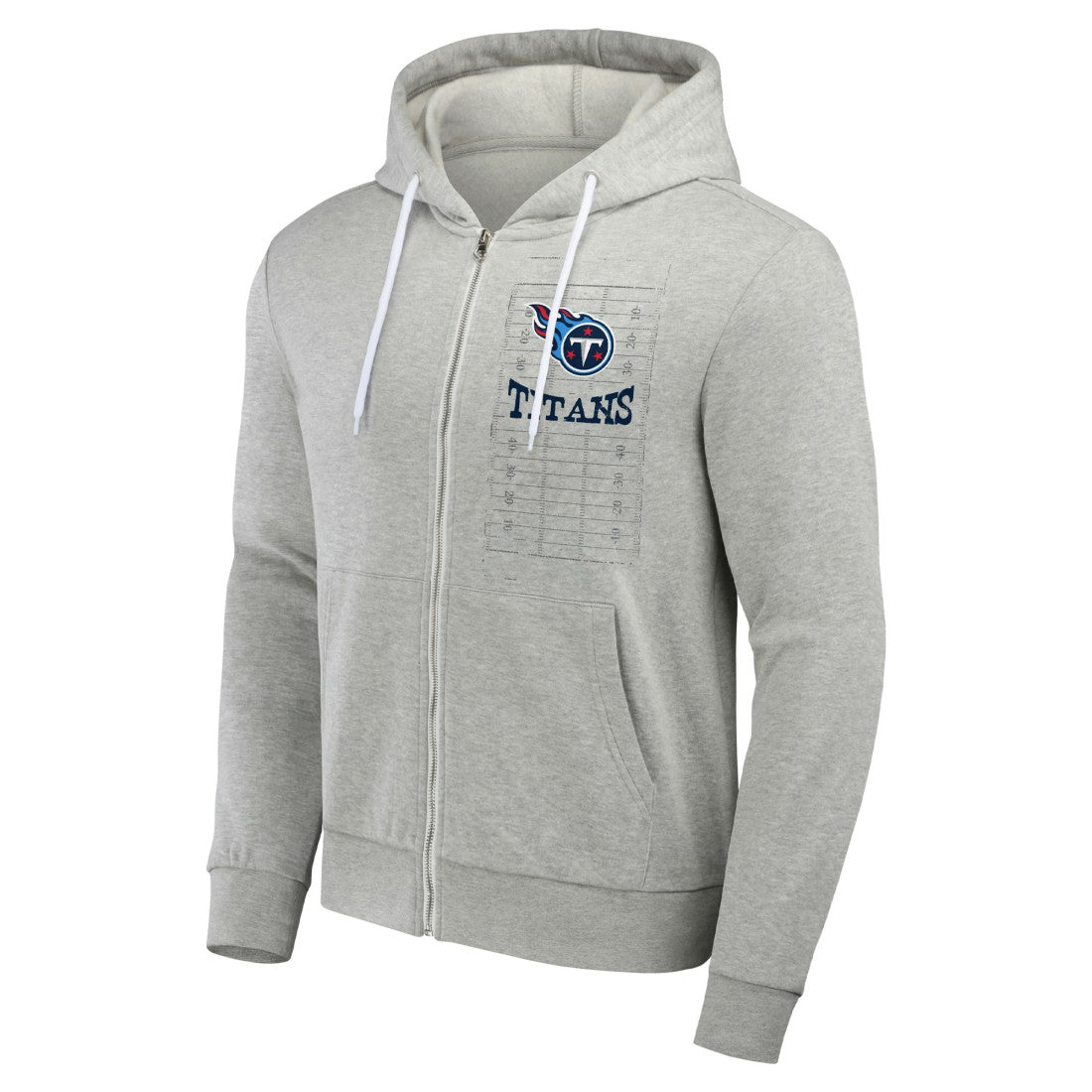 Fanatics Tennessee Titans NFL x Darius Rucker Collection Domestic Full-Zip Hoodie Heather Gray