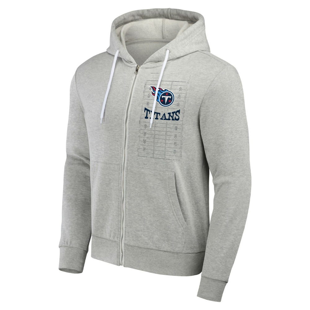 Fanatics Tennessee Titans NFL x Darius Rucker Collection Domestic Full-Zip Hoodie Heather Gray